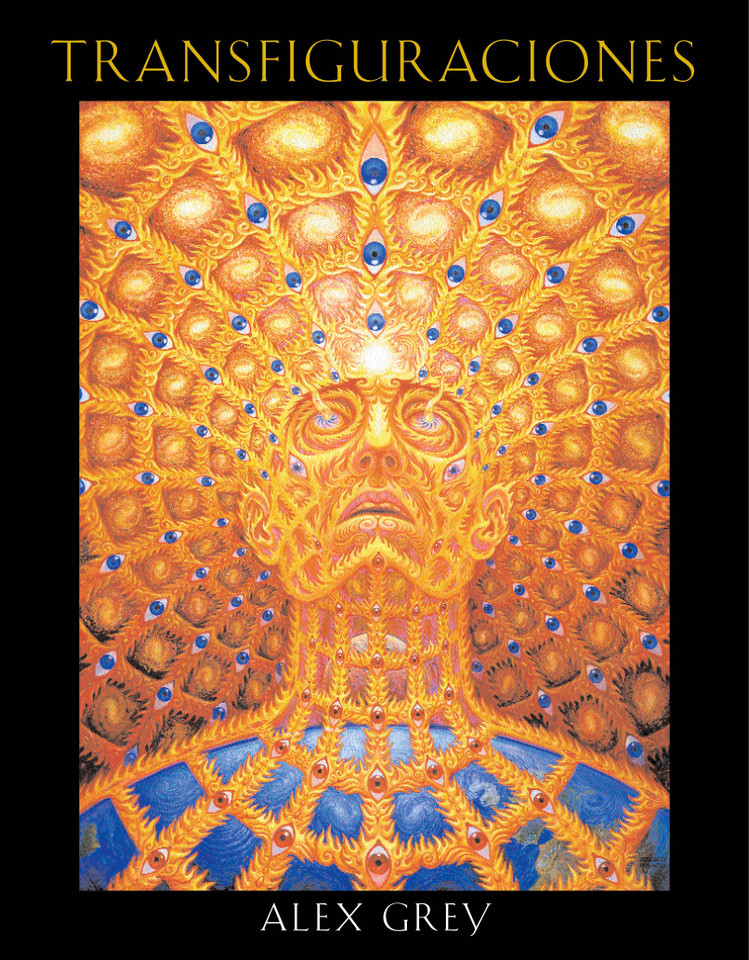 Transfiguraciones book cover by Alex Grey