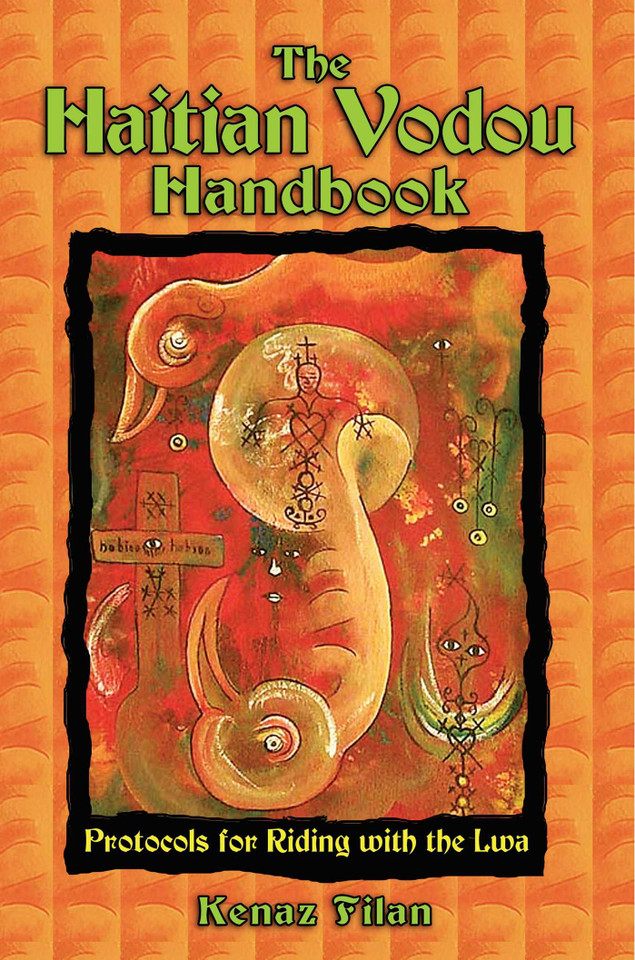 The Haitian Vodou Handbook: Protocols for Riding with the Lwa book cover by Kenaz Filan