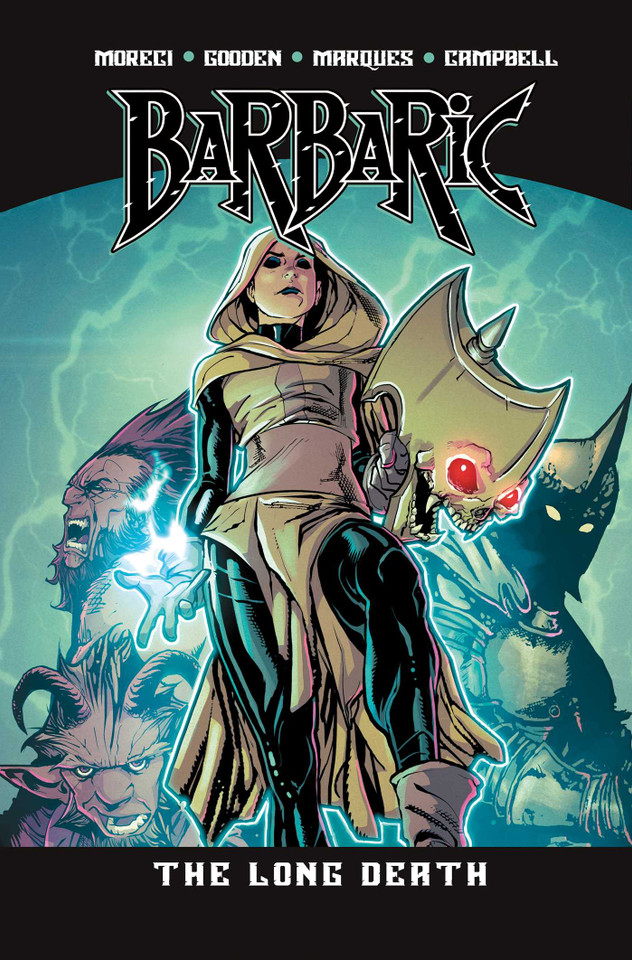 Barbaric Vol. 5: The Long Death (Barbaric) book cover by Michael Moreci