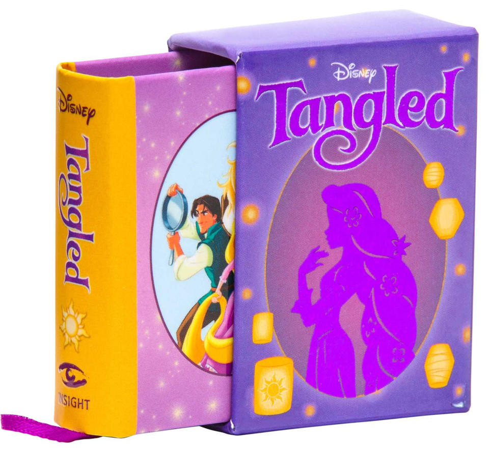 Disney Tangled (Tiny Book) book cover by Insight Editions