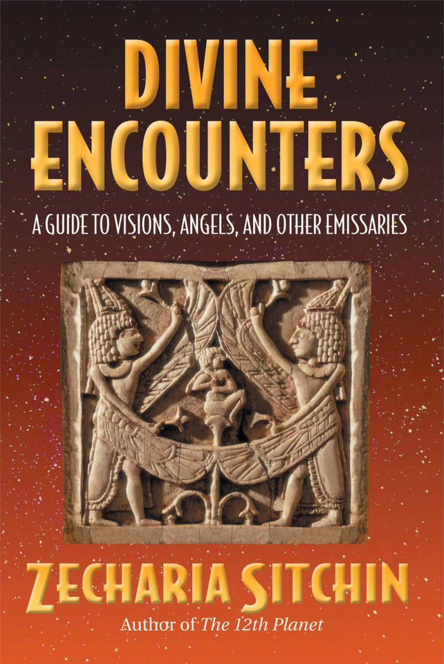 Divine Encounters: A Guide to Visions, Angels, and Other Emissaries book cover by Zecharia Sitchin