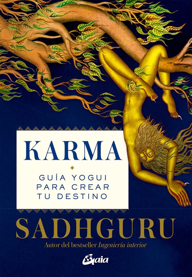 Karma: Guía yogui para crear tu destino book cover by Sadhguru