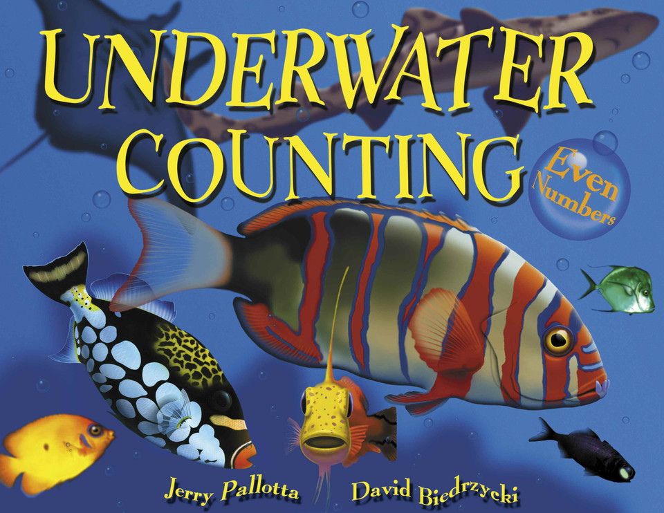 Underwater Counting: Even Numbers (Jerry Pallotta's Counting Books) book cover by Jerry Pallotta