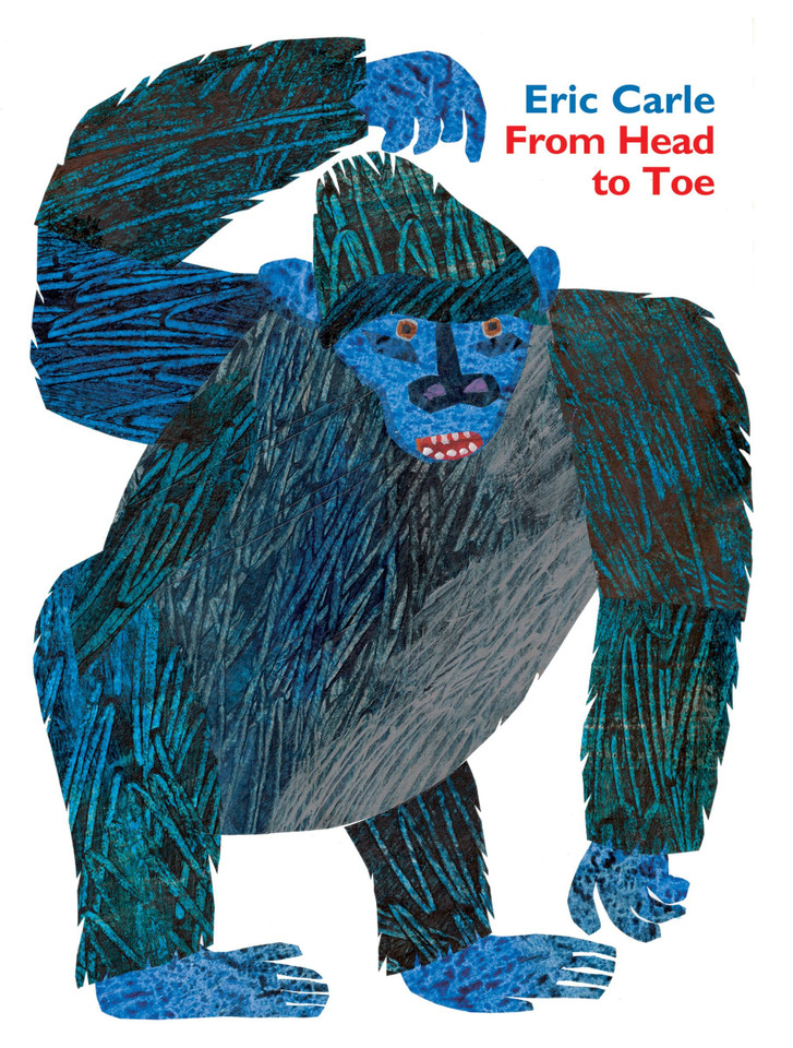 From Head to Toe Padded book cover by Eric Carle