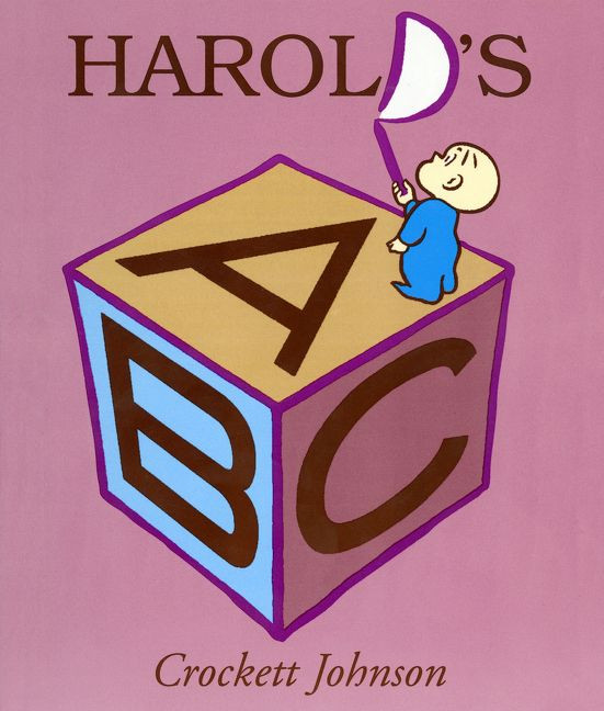 Harold's ABC book cover by Crockett Johnson