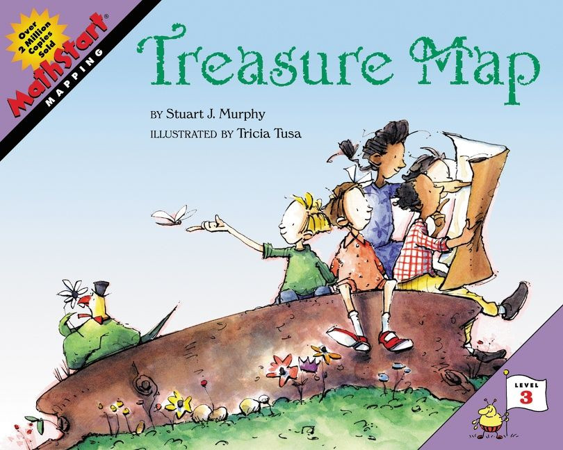 Treasure Map: MathStart Level 3: Mapping (MathStart 3) book cover by Stuart J. Murphy