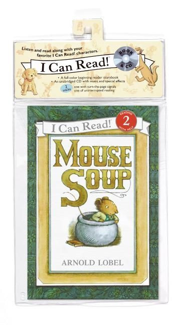 Mouse Soup Book and (I Can Read Level 2) book cover by Arnold Lobel