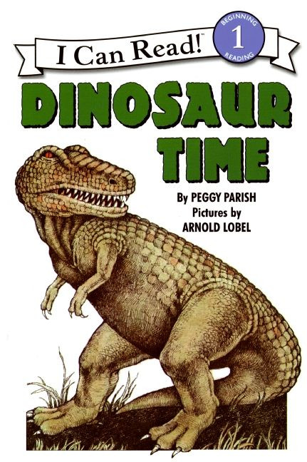 Dinosaur Time (I Can Read Level 1) book cover by Peggy Parish