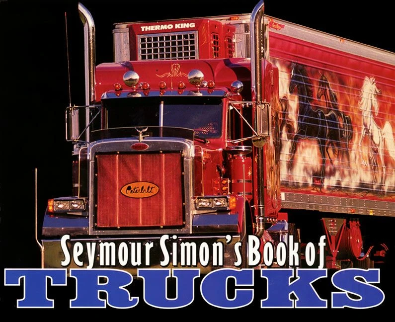 Seymour Simon's Book of Trucks book cover by Seymour Simon
