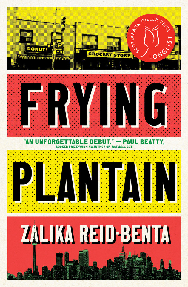 Frying Plantain book cover by Zalika Reid-Benta