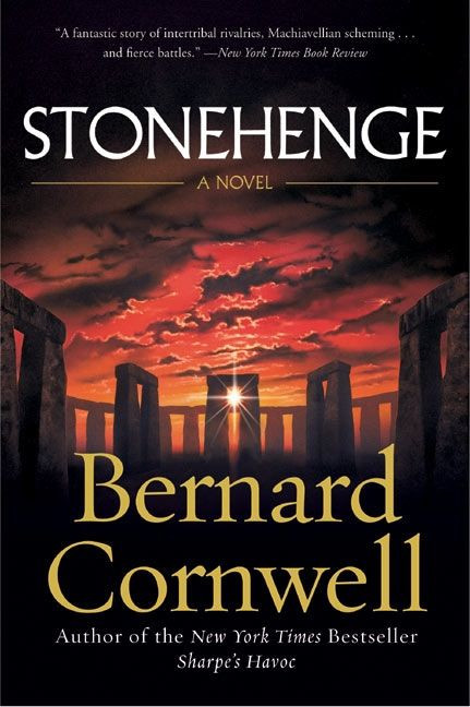 Stonehenge: A Novel book cover by Bernard Cornwell
