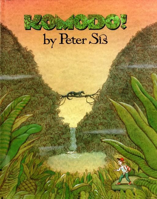 Komodo! book cover by Peter Sis