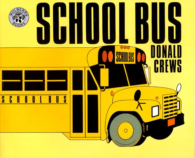 School Bus book cover by Donald Crews