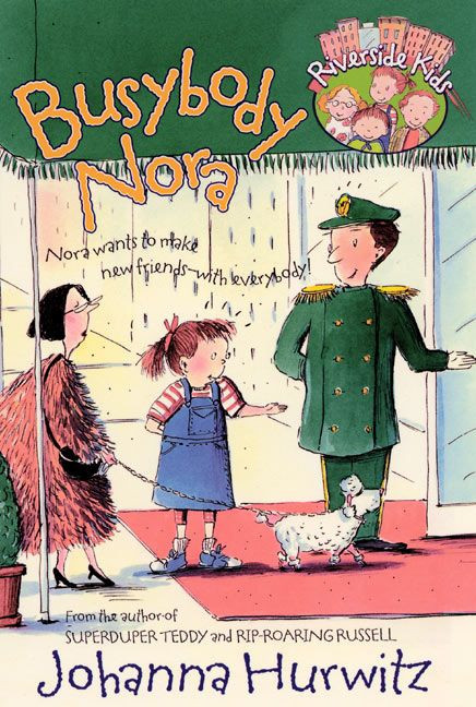Busybody Nora book cover by Johanna Hurwitz