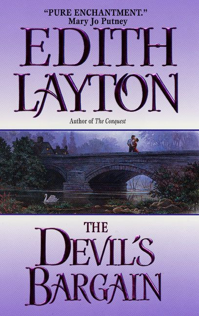 The Devil's Bargain book cover by Edith Layton
