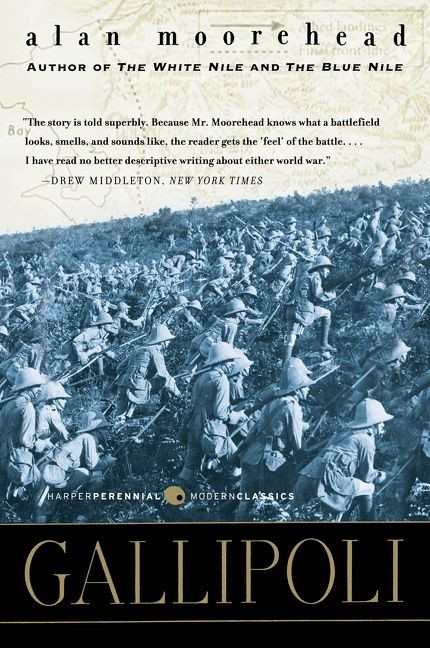 Gallipoli (Perennial Classics) book cover by Alan Moorehead