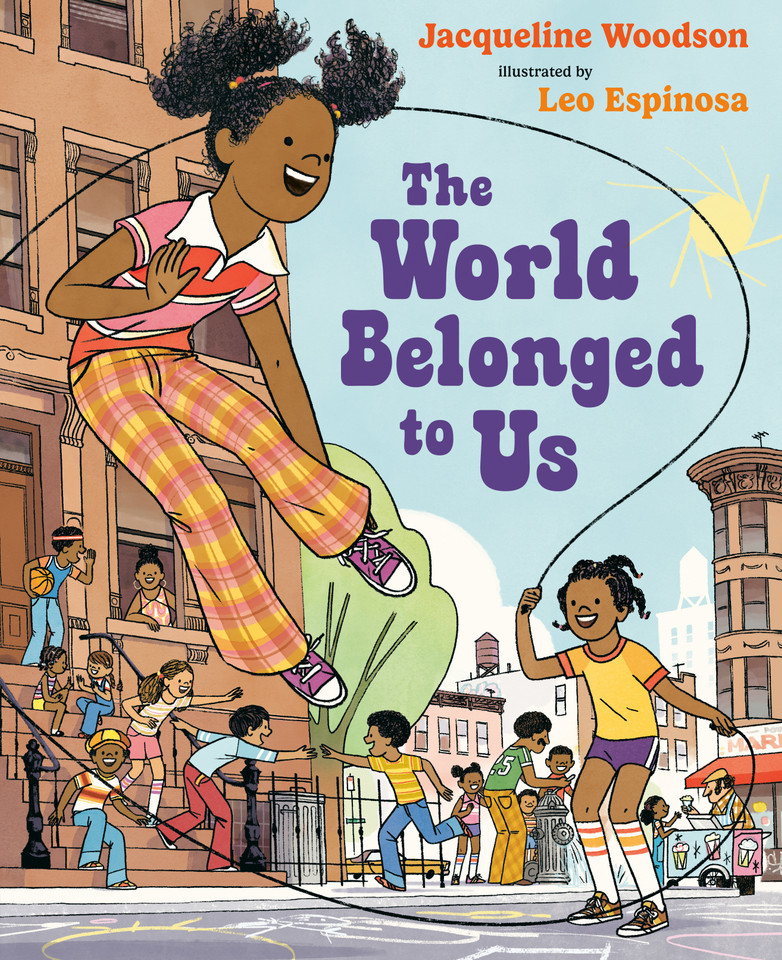 The World Belonged to Us book cover by Jacqueline Woodson