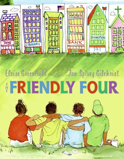 The Friendly Four book cover by Eloise Greenfield
