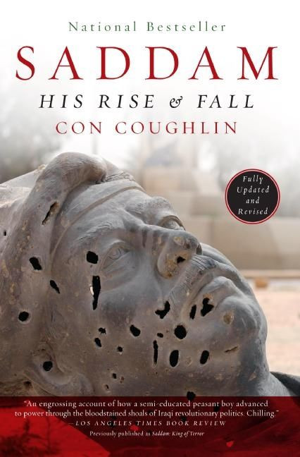 Saddam: His Rise and Fall book cover by Con Coughlin