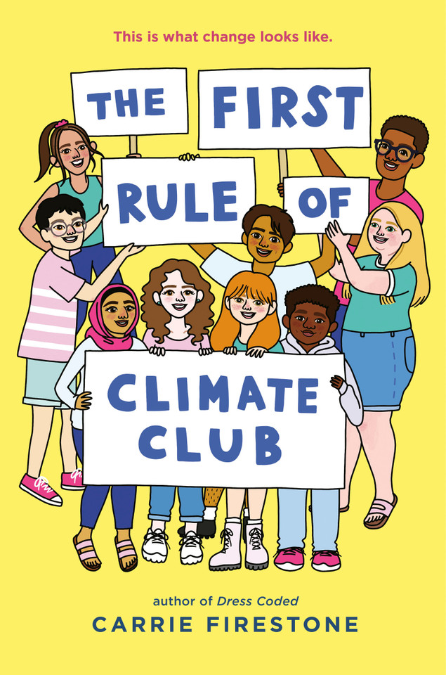 The First Rule of Climate Club book cover by Carrie Firestone