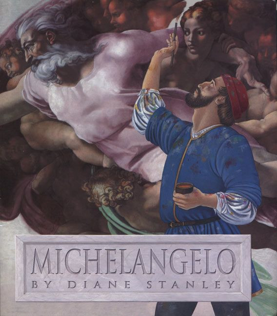 Michelangelo book cover by Diane Stanley
