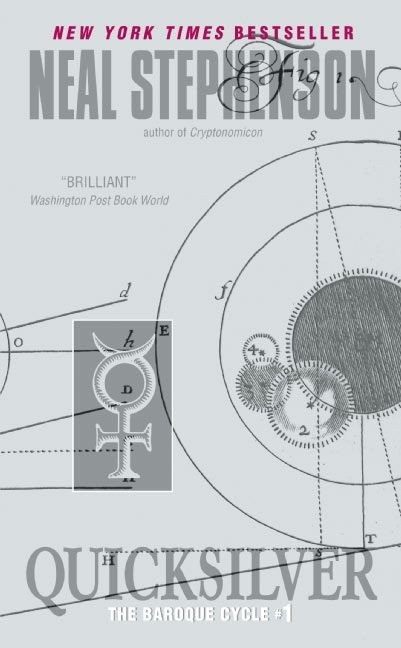 Quicksilver: The Baroque Cycle #1 book cover by Neal Stephenson