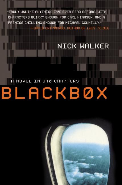 BLACKBOX: A Novel in 840 Chapters book cover by Nick Walker
