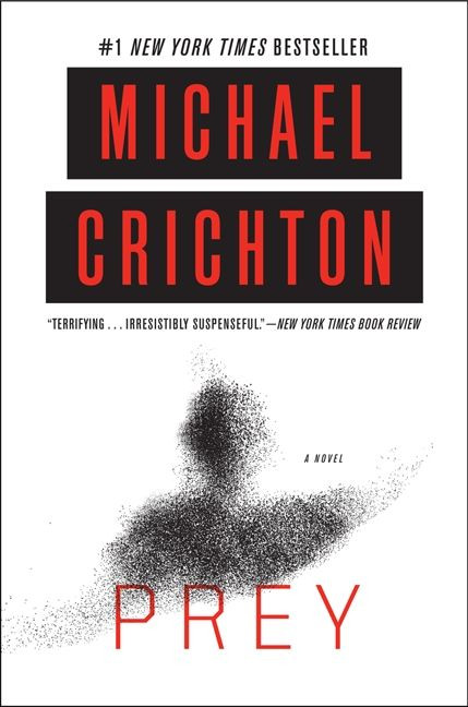 Prey: A Novel book cover by Michael Crichton