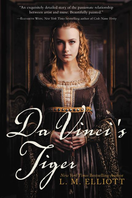 Da Vinci's Tiger book cover by L. M. Elliott