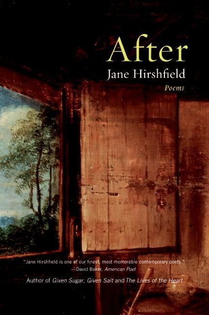 After: Poems book cover by Jane Hirshfield