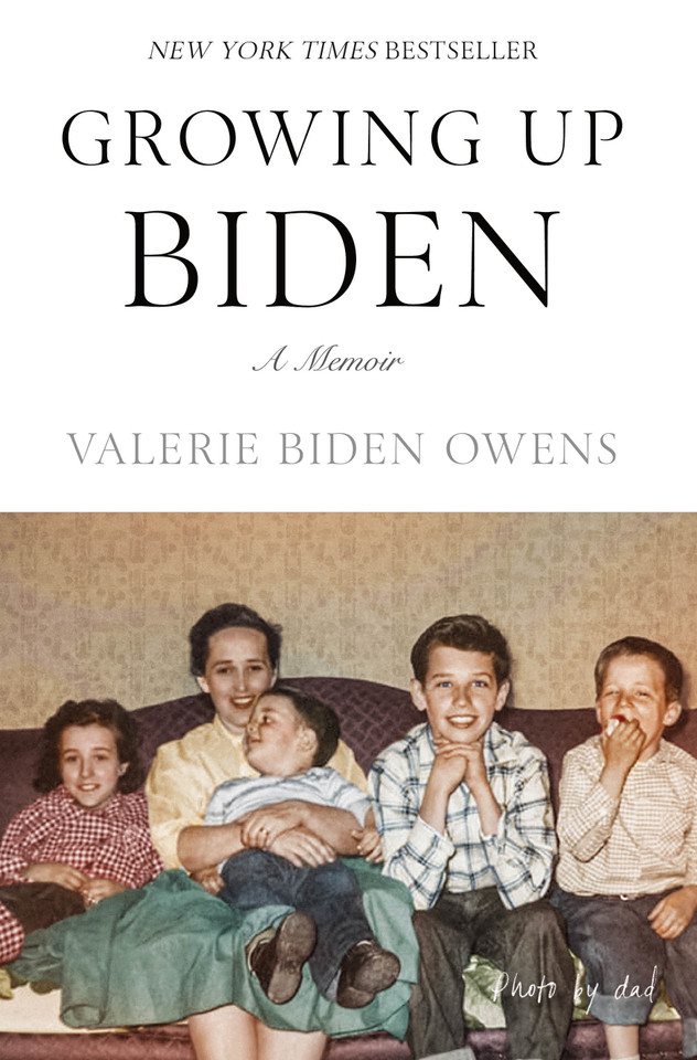 Growing Up Biden: A Memoir book cover by Valerie Biden Owens