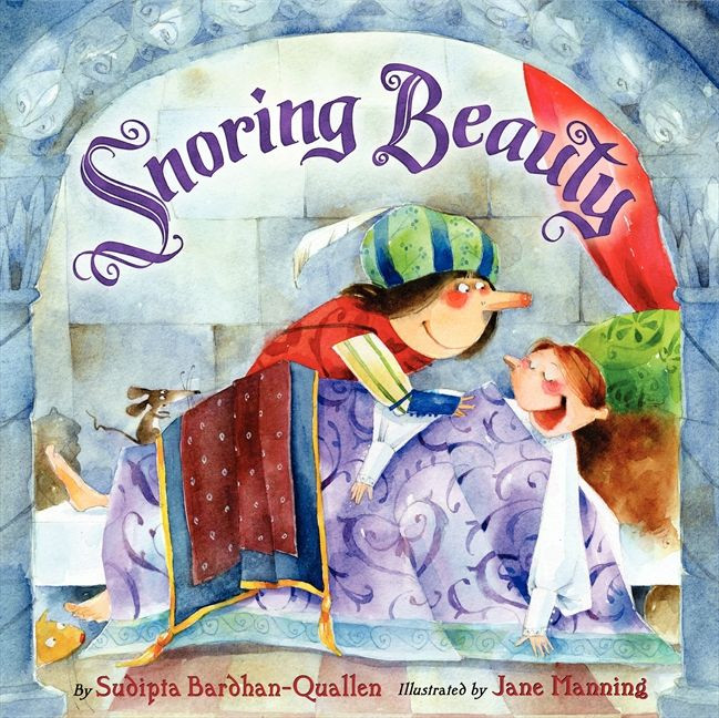 Snoring Beauty book cover by Sudipta Bardhan-Quallen