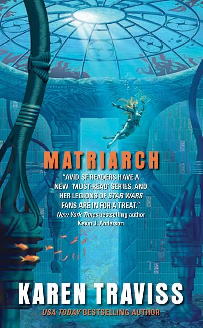 Matriarch book cover by Karen Traviss