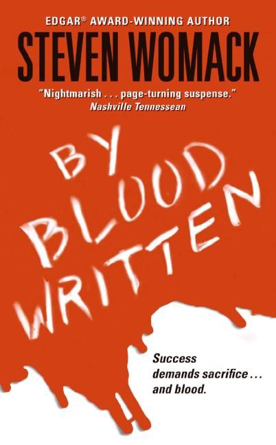 By Blood Written book cover by Steven Womack