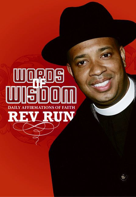 Words of Wisdom: Daily Affirmations of Faith book cover by Rev Run