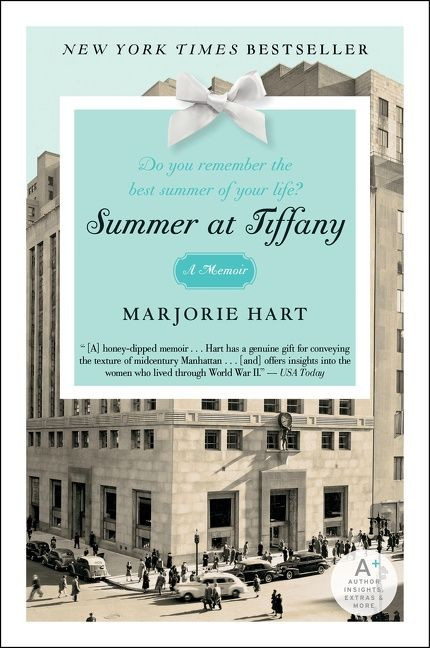 Summer at Tiffany book cover by Marjorie Hart