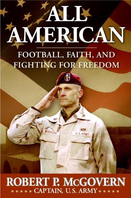 All American: Football, Faith, and Fighting for Freedom book cover by Robert McGovern