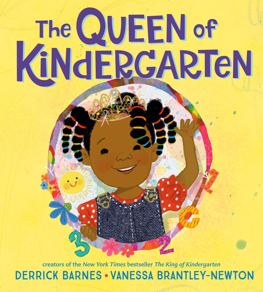 The Queen of Kindergarten book cover by Derrick Barnes