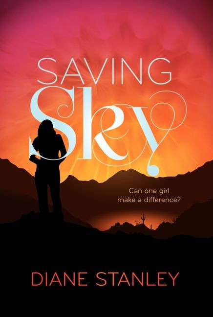 Saving Sky book cover by Diane Stanley