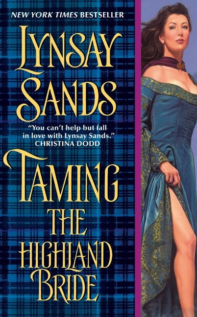 Taming the Highland Bride (Historical Highlands #2) book cover by Lynsay Sands