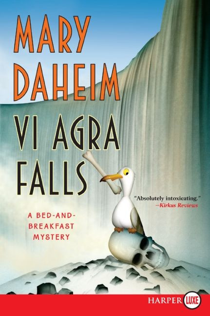 Vi Agra Falls: A Bed-and-Breakfast Mystery (Bed-and-Breakfast Mysteries #24) book cover by Mary Daheim