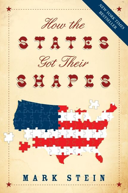 How the States Got Their Shapes book cover by Mark Stein