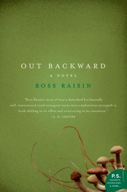 Out Backward book cover by Ross Raisin