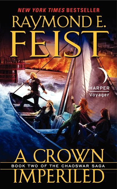 A Crown Imperiled: Book Two of the Chaoswar Saga (Chaoswar Saga #2) book cover by Raymond E. Feist