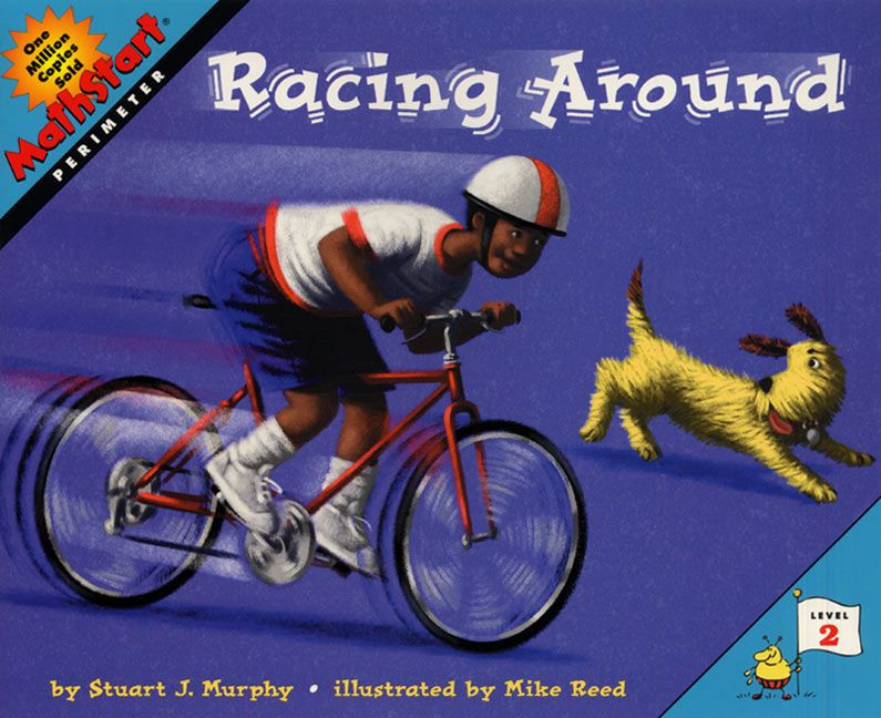 Racing Around: MathStart Level 2: Perimeter (MathStart 2) book cover by Stuart J. Murphy