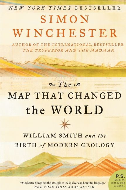 The Map That Changed the World: William Smith and the Birth of Modern Geology book cover by Simon Winchester