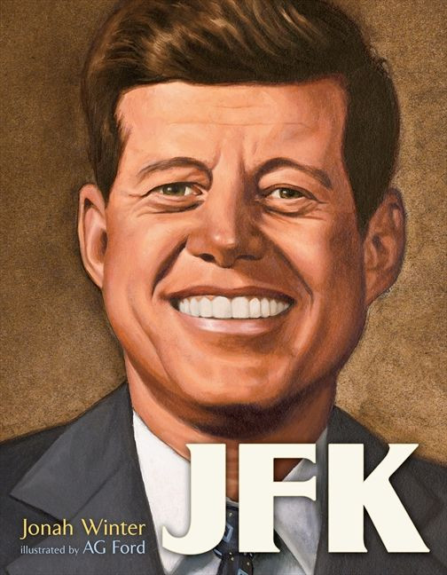 JFK book cover by Jonah Winter