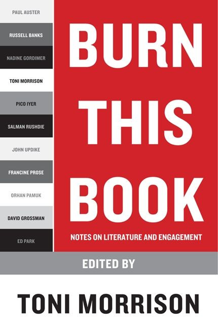 Burn This Book: Notes on Literature and Engagement book cover by Toni Morrison