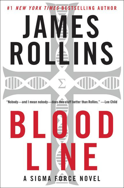 Bloodline: A Sigma Force Novel (Sigma Force #8) book cover by James Rollins
