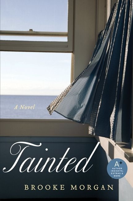 Tainted book cover by Brooke Morgan